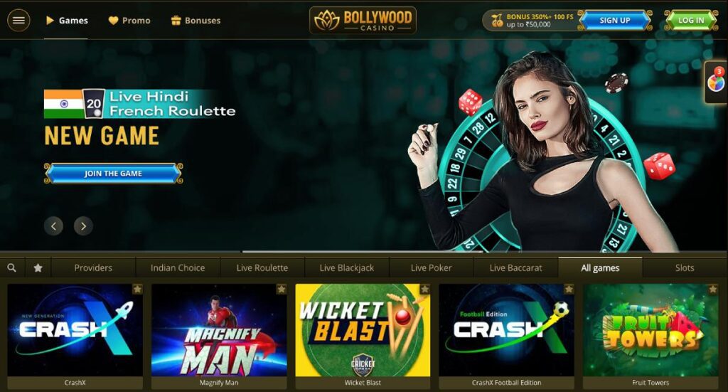 bollywood casino games