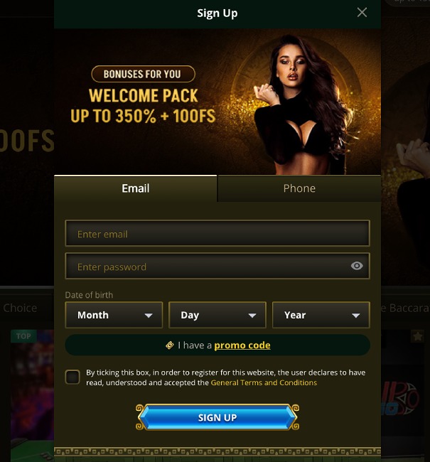 bollywood casino registration