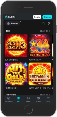 glassi casino app
