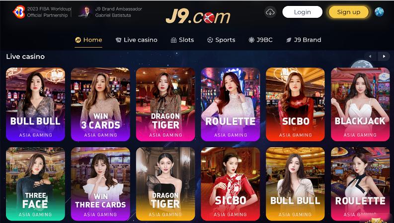 J9 Casino live games